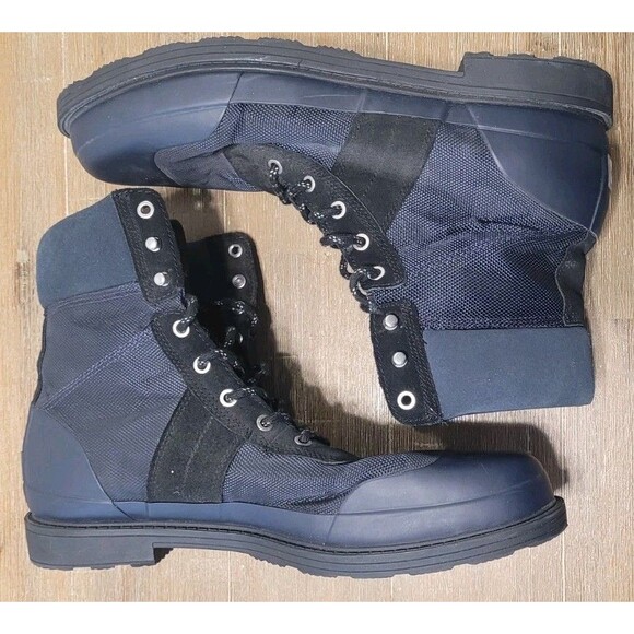 Hunter Originals insulated commando boots in Navy Blue Men\'s Size 13 UK 12 main image 7